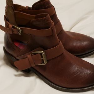 Lucky Brand leather booties